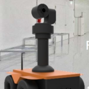 Robot de surveillance sur le terrain